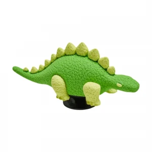 Jibbitz™ Charm 3D Green Dino With Scales Nature And Animals 1