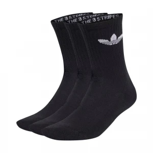 Trefoil Cushion Crew Socks 3 Pairs