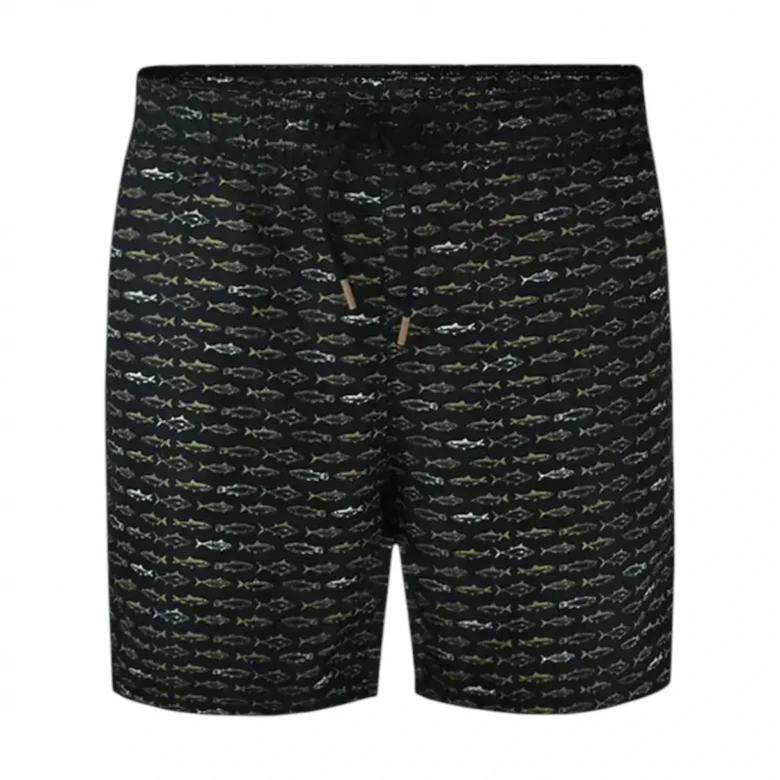 Мужские черные плавательные шорты BOSS Swimsuit