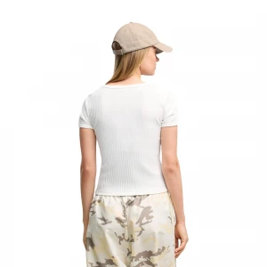 футболка ESS Ribbed Slim Short Tee 1
