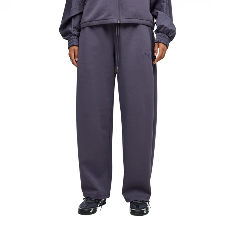 брюки HER Relaxed DK Barrel Leg Pants