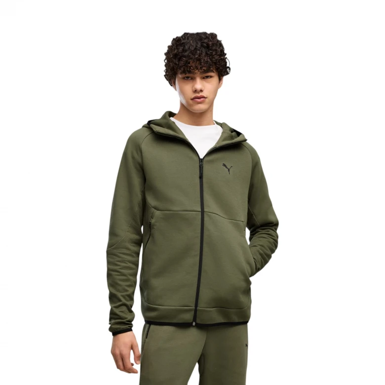 толстовка PUMATECH Slim Elevated Full-Zip Hoodie D