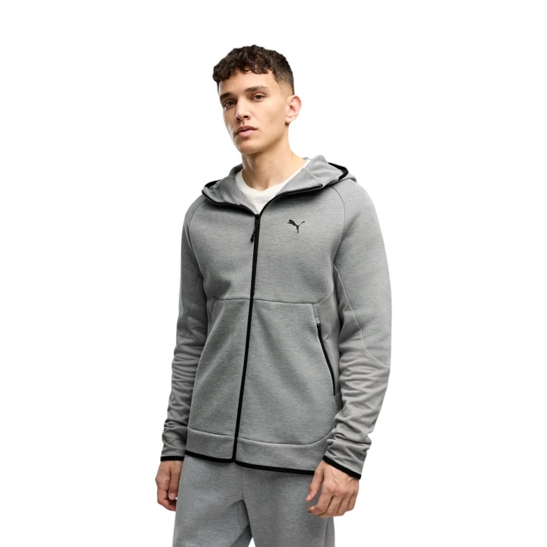 толстовка PUMATECH Slim Elevated Full-Zip Hoodie D