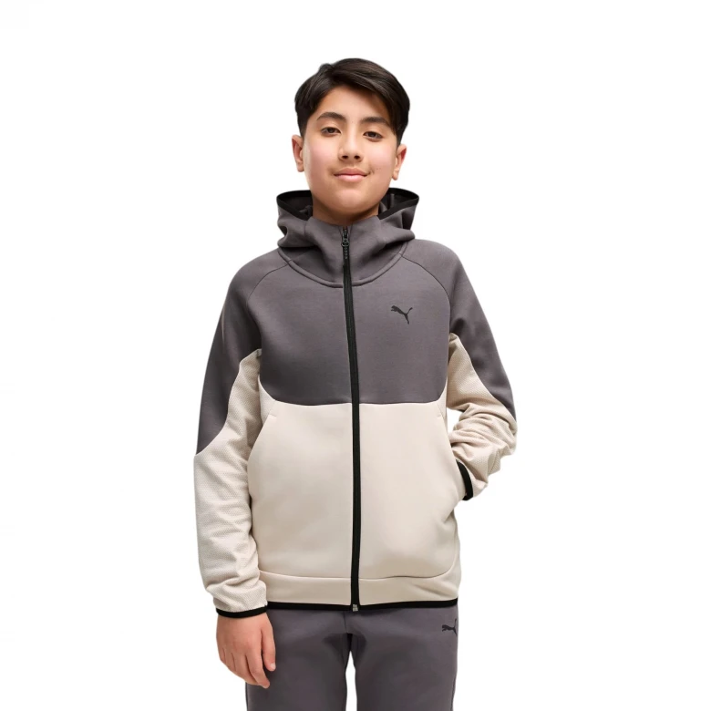 толстовка PUMATECH Elevated Full-Zip Hoodie DK B
