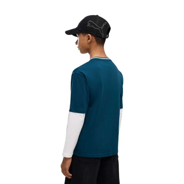 лонгслив MID90s Relaxed Layered Longsleeve Tee B 2