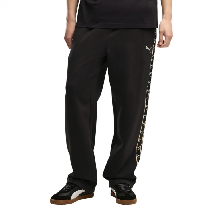 брюки ESS ELEVATED TAPE Relaxed Sweatpants FL