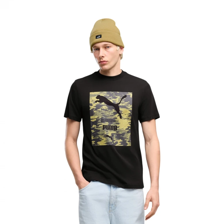 футболка PUMA SPORT Camo  Graphic Tee