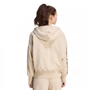 Seasonal Essentials Animal Print 3-Stripes Full-Zip 3