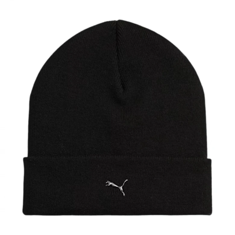 Metal Cat High Crown Beanie