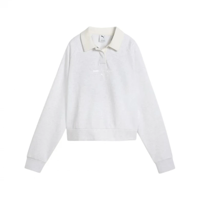 Class Relaxed Long Sleeve Fleece Polo 2