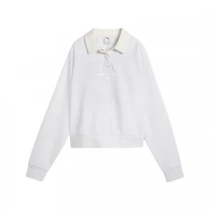 Class Relaxed Long Sleeve Fleece Polo 2