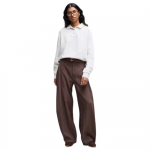 Class Relaxed Long Sleeve Fleece Polo 1