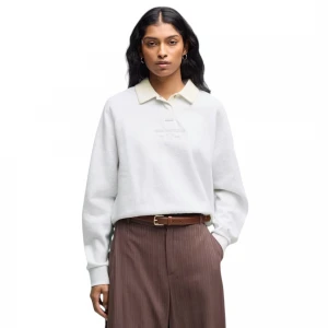 Class Relaxed Long Sleeve Fleece Polo