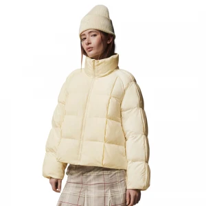 T7 Pleat Relaxed Puffer Jacket