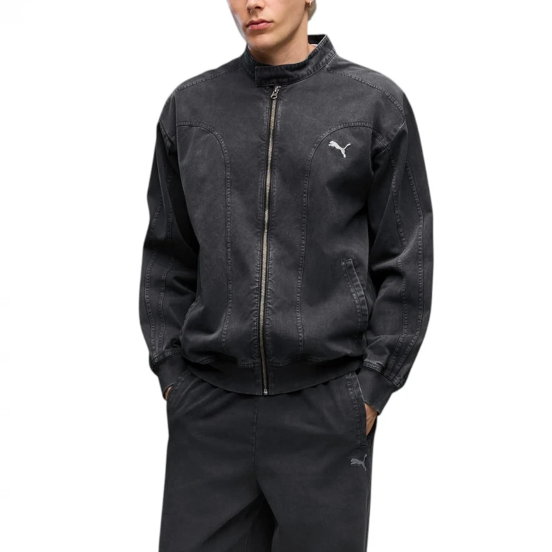 FUTURE.PUMA.ARCHIVE T7 Relaxed Washed Twill Track Jacket