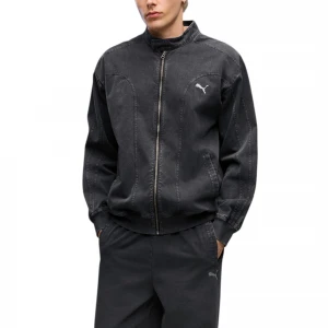 FUTURE.PUMA.ARCHIVE T7 Relaxed Washed Twill Track Jacket