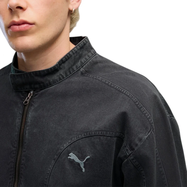 FUTURE.PUMA.ARCHIVE T7 Relaxed Washed Twill Track Jacket 0
