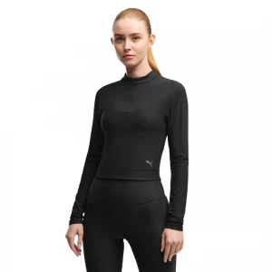 CLOUDSPUN Quarter-Zip Long Sleeve Top