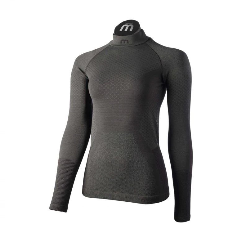 Wmn L/Slvs Mock Neck Shirt Odorzero