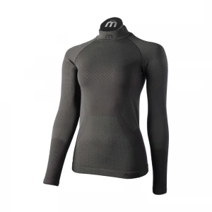 Wmn L/Slvs Mock Neck Shirt Odorzero