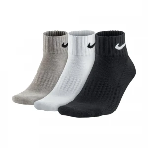 Cushioned Quarter Socks 3 Pairs
