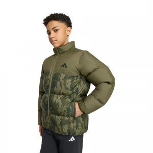 Synthetic Down Allover Print Jacket