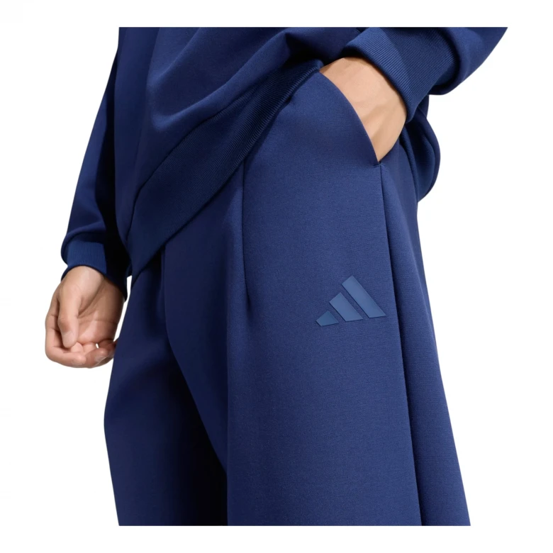 Soft Lux Winter Knit Straight Leg Pants 4