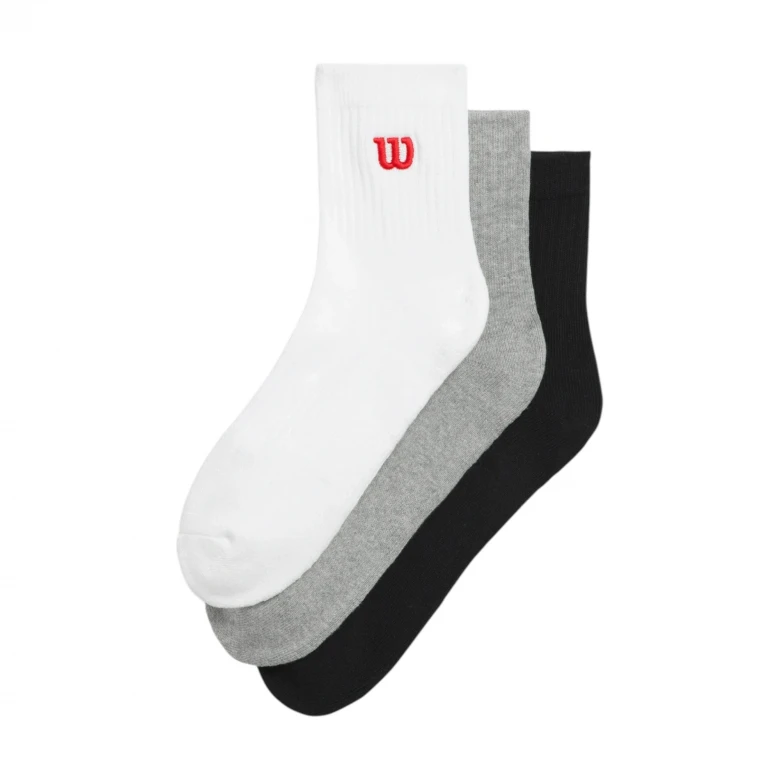 U Qtr Top Sock 3 Pack