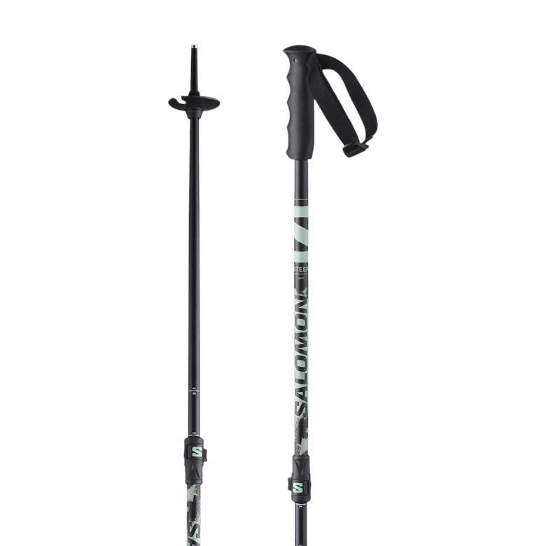 Poles Steep Vario Jr Black/silver 0