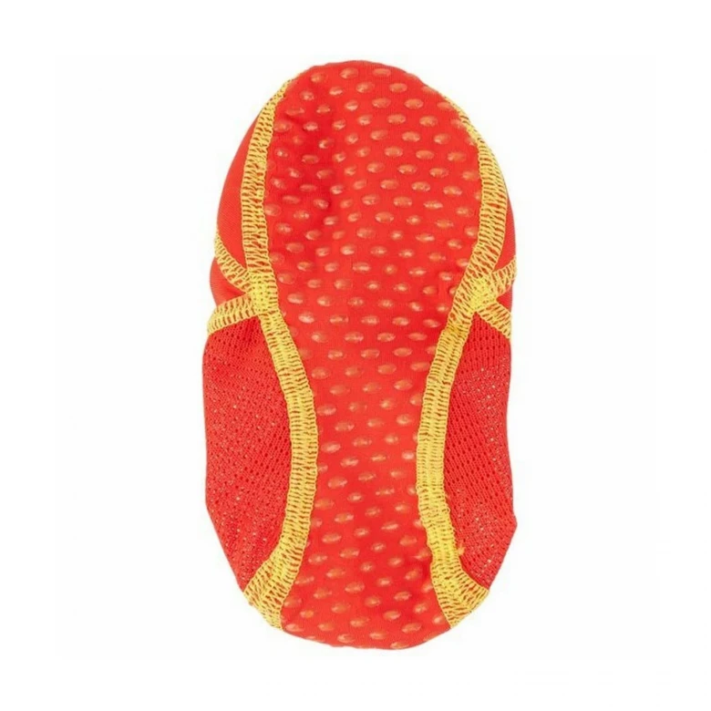 аквасоксы pool sock ju yellow/red 2