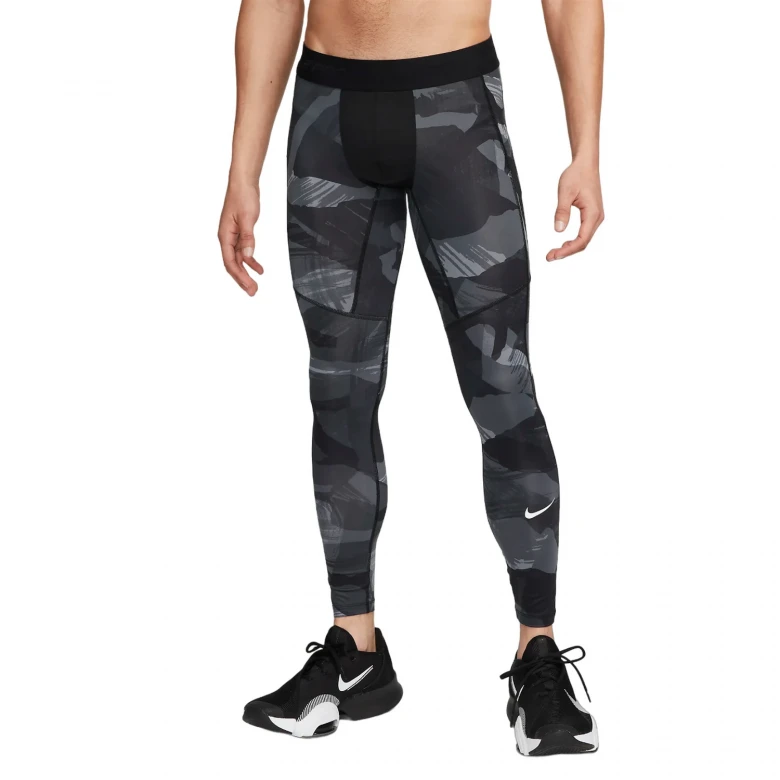 Леггинсы Nike M Np Df Tight Camo Aop