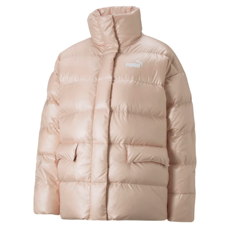 куртка style down shiny puffer - rose quartz 5