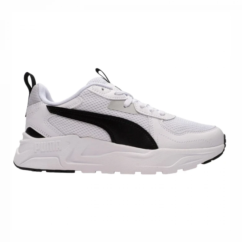 Кроссовки Puma Trinity Lite Jr - Puma White-Puma Black-Cool Light Gray