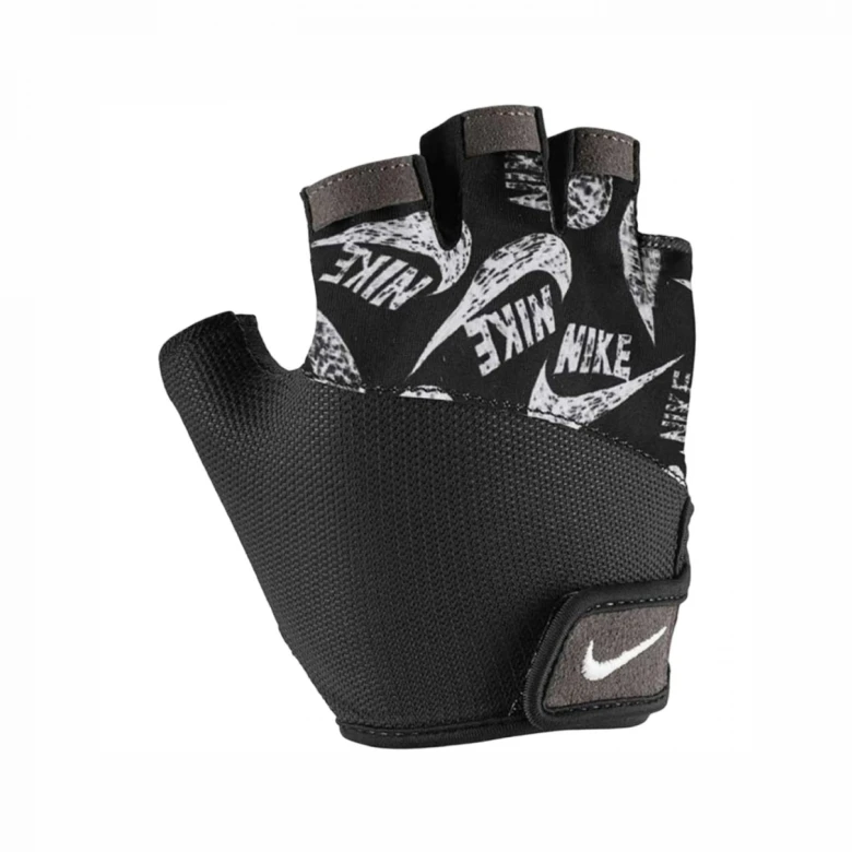 перчатки nike w gym elemental fg printed black/black/white s