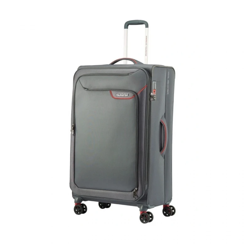 Чемодан Маленький American Tourister Applite 4 Eco SP55 Grey\Red