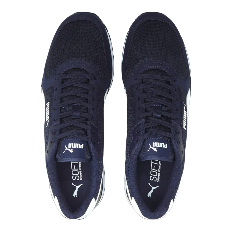 Кроссовки Puma St Runner V3 Mesh Cool Dark Gray-Puma Wh 1