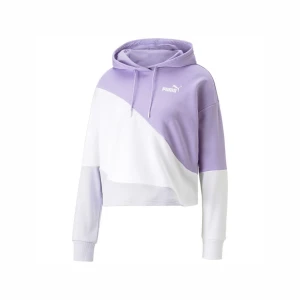 толстовка puma power cat hoodie tr - vivid violet