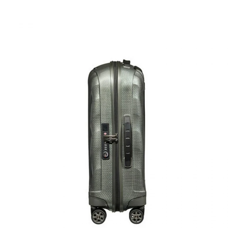 Чемодан Маленький Samsonite C-Lite-Spinner 55\20 Exp Metallic Green 2