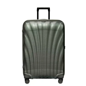 чемодан средний sam c-lite-spinner 75/28 metallic green