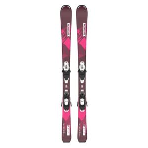 лыжи skis l lux jr s bordeau/pink