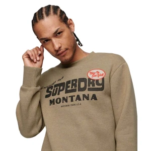 Свитшот Superdry D3 Ovin Travel Postcard Graphic Crew Sweatshirt Man 1