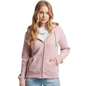 толстовка essential logo zip hoodie sweatshirt woman
