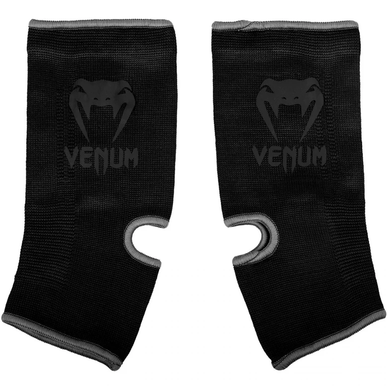 защита venum kontact ankle support guard-black/black 1