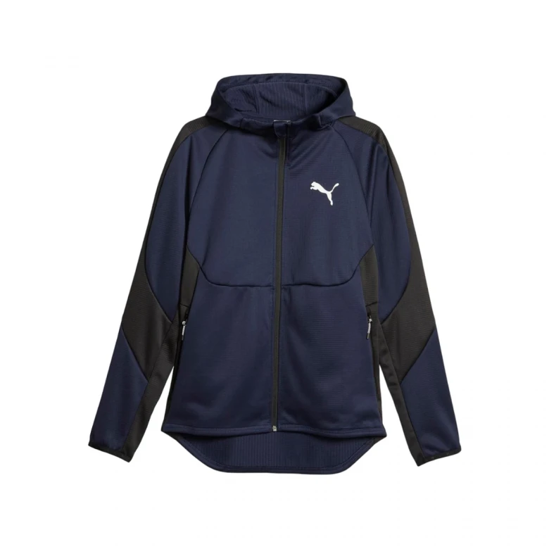 Толстовка Puma Evostripe Warm Full - Zip Hoodie Alpine Sn