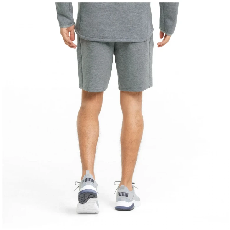 шорты evostripe shorts 8" dk - medium gray heather 1