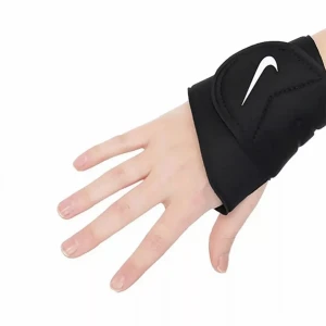 аксессуары  для тренинга nike pro wrist and thumb wrap 3.0 black/white osfm