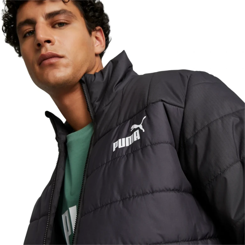 куртка ess+ padded jacket - puma black 2