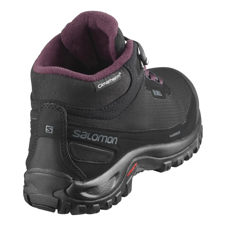 Ботинки Salomon Shoes Shelter Cs Wp W Black/Ebony/Wine T 2