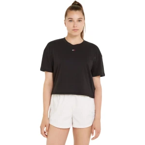 футболка essentials relaxed cropped tee