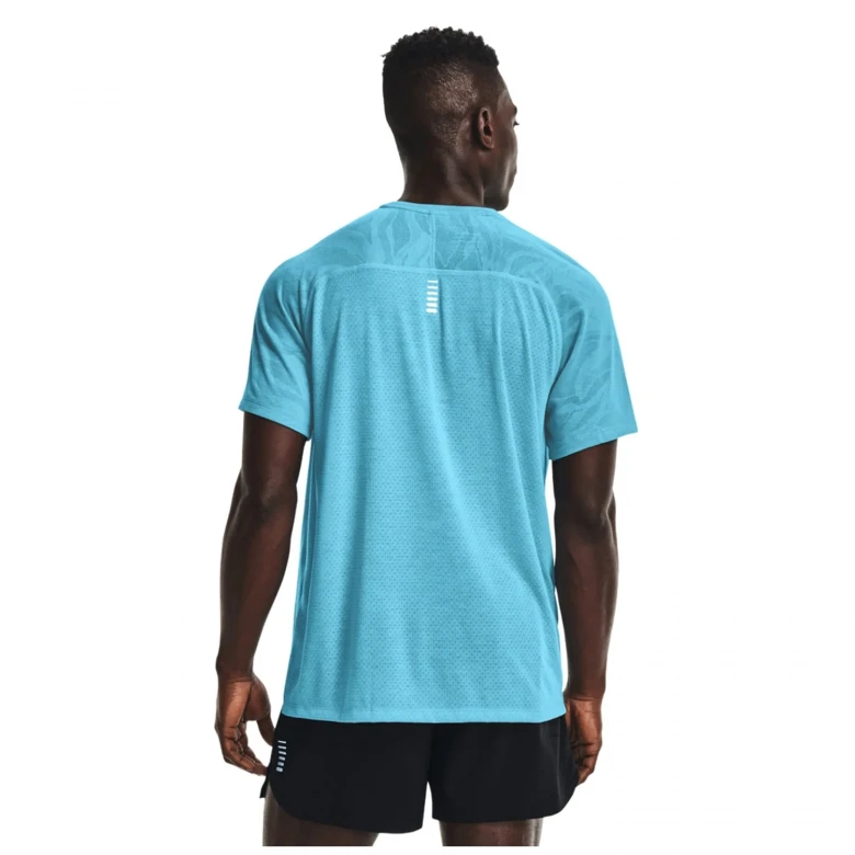 футболка ua streaker jacquard tee-blu,md 2